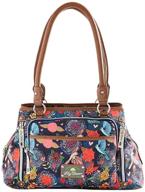 👜 lily bloom maggie satchel: irresistible women's handbags & wallets for style lovers logo