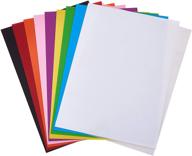 colorful heat shrink sheets for diy art & craft projects - ph pandahall's 10 sheets, 11x7 inch, classroom supply logo