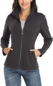 img 4 attached to Wudodo Womens Collar Running Jackets