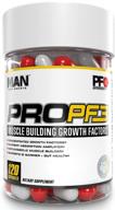 💪 pro pf3 muscle building supplements - 120 capsules for men and women - lean muscle building, body conditioning, recovery - enhances gut health, immunity logo