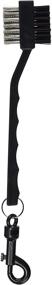 img 3 attached to Jef World of Golf Gifts and Gallery, Inc. 2 Way Cleaning Brush (Black): Perfect Golf Club Cleaner for a Spotless Shine!