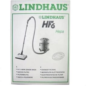 img 4 attached to 🔝 High-Quality Set: 6 Genuine Lindhaus HF6 Filtration Bags with Bonus 1 Filter Pack