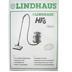 img 1 attached to 🔝 High-Quality Set: 6 Genuine Lindhaus HF6 Filtration Bags with Bonus 1 Filter Pack