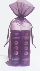 img 1 attached to 🌟 M72 Ceramide Shampoo & Conditioner 10 oz - Duo Set: Achieve Radiant Hair with this Dynamic Combination