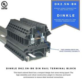 img 3 attached to Dinkle DK2 5N BK Terminal Block Pack