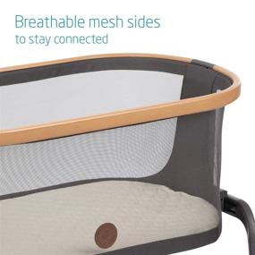 img 1 attached to 🛏️ Maxi-Cosi Iora Bedside Bassinet in Metro-Essential Graphite - Optimize Your Search!