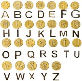 img 4 attached to Wood Burning Uppercase Alphabet Branding and Personalization Set for Wood and Surfaces – Letters, Stencils included by Wooden Letters