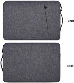 img 3 attached to 🔒 Waterproof Laptop Case with Handle for 17-17.3 Inch HP ENVY/Pavilion, Acer Predator/Aspire, Dell Inspiron, Lenovo, LG, MSI GS75 - 17.3 inch Laptop Carrying Bag