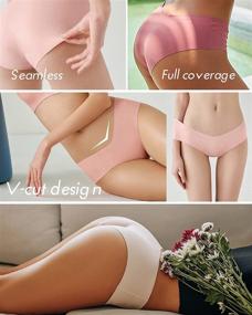 img 2 attached to Seamless Panties Stretch Invisibles Underwear Women's Clothing