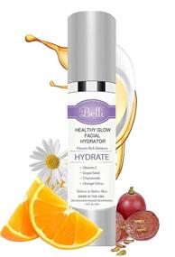 img 4 attached to 🌟 Belli Healthy Glow Facial Hydrator and Moisturizer - Vitamin C Face Cream for Oily, Dry, Sensitive Skin - Pregnancy Safe, Non Toxic (1.5 Fl. Oz) - Facial Moisturizer
