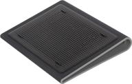 💻 targus awe55us portable lightweight chill mat lap: dual fans, overheating prevention, led usb, laptop cooling pad, black/gray logo