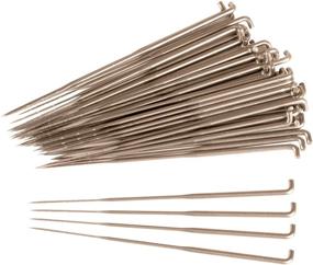 img 4 attached to Bizzy Goods Triangular Point Felting Needles - Bulk Pack of 50, 36 Gauge, 3 Inch Long Needles with 9 Total Barbs, Medium Sized Spacing, Set of 50 Needles