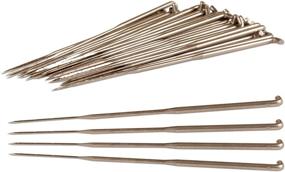 img 2 attached to Bizzy Goods Triangular Point Felting Needles - Bulk Pack of 50, 36 Gauge, 3 Inch Long Needles with 9 Total Barbs, Medium Sized Spacing, Set of 50 Needles