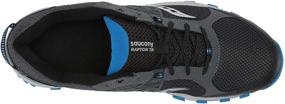 img 3 attached to Saucony Men's Grid Raptor Charcoal: Enhanced Performance Trail Running Shoe