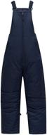 👖 phibee kids' insulated waterproof snow pants - windproof & warm ski bib overalls for boys and girls logo