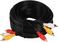 🔌 30ft rca to rca composite av cable, audio video cord for tv, dvd, vcd, etc. logo