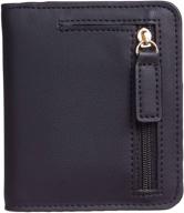 gostwo womens blocking compact leather logo