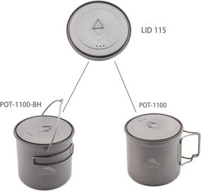 img 2 attached to TOAKS Titanium 115Mm 130Mm LID 115