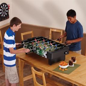 img 2 attached to 🎮 Multicolor Mainstreet Classics 36-Inch Table Top Foosball/Soccer Game: The Ultimate Gaming Experience!