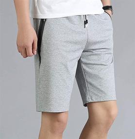 img 1 attached to 🩳 Kihatwin Casual Workout Shorts: Versatile and Comfy Boys' Elastic Clothing