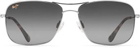 img 4 attached to Enhance Your Style with Maui Jim Eyewear Silver Neutral