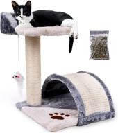 kitten scratching post small catnip logo