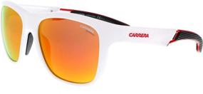 img 4 attached to Carrera Sunglasses Matte White Mirror