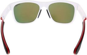 img 1 attached to Carrera Sunglasses Matte White Mirror