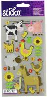 🐄 sticko farm animal sticker: fun and playful adhesive decals for kids and animal enthusiasts! logo