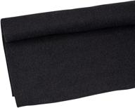 высококачественная аудиопипа черная автомобильная сабвуферная акустическая коробка с ковриком для багажника - 3 фута х 4 фута. логотип
