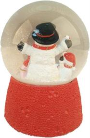 img 1 attached to 🎅 Enchanting Christmas Snowman Musical Water Globe - Lightahead Polyresin Snow Ball
