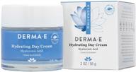 🌿 derma-e hydrating day cream: 2 ounce standart size with hyaluronic acid logo