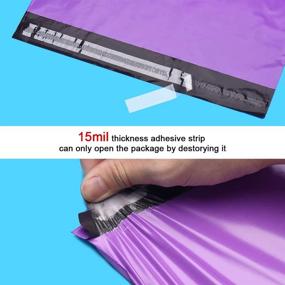 img 1 attached to Durable Multipurpose Packing Envelopes with Enhanced Protection (Purple, 200PCS)