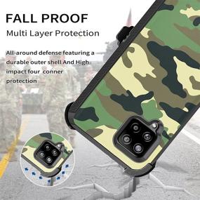 img 3 attached to Szfirstey Protection Shockproof Protective Camouflage