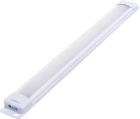 img 4 attached to 💡 Efficient GE Slim LED Light Bar: 24 Inch Under Cabinet Fixture, Plug-In, Convertible to Direct Wire, Linkable, High/Off/Low, Easy Installation, 803 Lumens, 3000K Soft Warm White - GE 38848