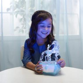 img 3 attached to Frozen 2 Elsa & Nok Spirit Animal Horse Jewelry Box - Lights, Sounds & Ring for Elsa Fans! Ideal for Girls 3+