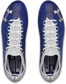 img 2 attached to Under Armour Spotlight Metallic Men's Football Shoes for Athletics