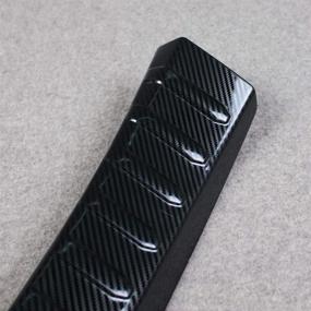 img 1 attached to Beautost Toyota Interior Bumper Carbon