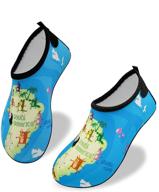 starry earth barefoot surfing little girls' shoes in athletic logo