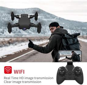 img 3 attached to ✈️ B-Qtech Mini Drone with Camera | 1080P HD Video | Ultralight Foldable RC Quadcopter for Kids, Adults, and Beginners | Gravity Sensor | Altitude Hold & Optical Flow | 4-Axis Gyro | Includes 2 Batteries