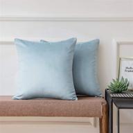 ashler velvet decorative cushion inch 45 logo