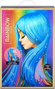 img 2 attached to 🌈 Vibrant Rainbow High Wig for Girls - 572534EUC: Add a Colorful Twist!