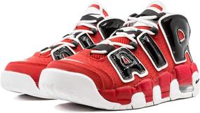 img 3 attached to Nike More Uptempo Kids Style Men's Shoes for Athletic