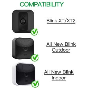 img 3 attached to 🔌 30ft Weatherproof Cable with 2Pack Power Adapter for Blink XT / XT2 & All-New Blink Outdoor Indoor Camera, Ensuring Continuous Power for Your Blink Camera, Eliminating Battery Replacement Needs