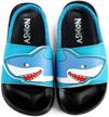 nixlepus toddler slides slingback sandals boys' shoes and sandals logo