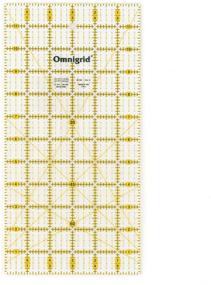 img 4 attached to 📏 Clear 6 x 12 Omnigrid Quilting Rulers