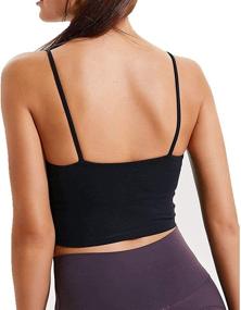 img 1 attached to Wirefree Longline Camisole: Ultimate Comfort and Style for Women's Lingerie, Sleepwear, and Lounge