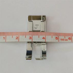 img 3 attached to 🧵 HONEYSEW Zigzag Presser Foot (J) - Compatible with Baby Lock and Brother Sewing Machines (137748101)