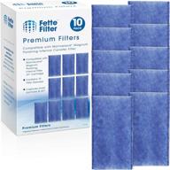 🧽 fette filter 10-pack polishing internal canister filter for marineland magnum jh cartridge: effective cleaning solution logo