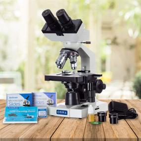 img 3 attached to 🔬 OMAX 40X-2000X LED Binocular Compound Lab Microscope: Mechanical Stage, Accessories Included